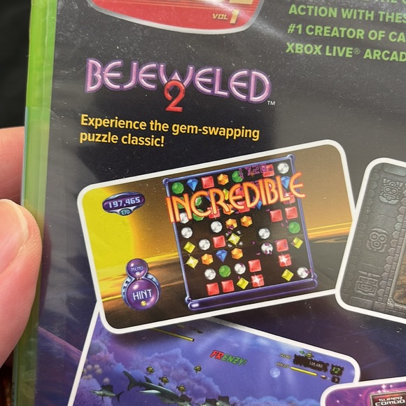 Pop Cap Arcade Vol. 1 - video game - XBox 360 - Still Sealed! (2007) - Picture 3 of 12